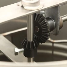 Manual Stainless Steel 2 Frame Large Capacity Honey Extractor Honey Extractor Honeycomb Spinner For Farm, Home, Cellar - Silver - View 10