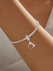 1 حبة أشرطة شعر أذن عصرية للنساء أساور وأزرار لصنع المجوهرات DIY وتناسق إكسسوارات الملابس اليومية تزيينات للمجوهرات للفتيات