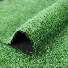 1 Pc Evergreen Artificial Grass Mat, Interlocking Turf For Indoor/Outdoor Decoration, Garden, Playground, Party, Pet Training, Backyard Landscaping