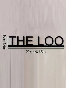 1 Pc "Have A Nice Poop" Wall Sign - High Quality Wooden Plaque, Wall Art And Shelf Decor