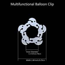 10/20/30/40/50/60/80/100PCS Balloon Clips, Balloon Arch Bracket Buckle, Balloon Connectors Clip Holders For Decor Balloon Arch Column Stand Garland Birthday Wedding Decorations