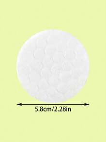 100pcs Disposable Makeup Remover Cleansing Wipes, Disposable Use Skincare Pads, Makeup Remover Tools, Soft Texture, Easy To Use - Multicolor - View 9