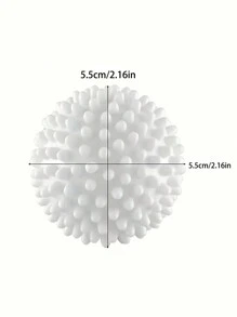1/5 pièces Boules de lavage réutilisables - Anti-emmêlement, assouplissant, détachant - Doux, boules de lavage pour machines à laver, aides essentielles pour le lavage et le séchage pour des vêtements propres - Couleurs aléatoires, fournitures de nettoyage, gadgets de maison
