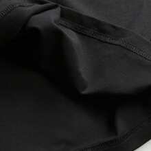 It's A Beautiful Day To Leave Me Alone Print Women's T-Shirt, Comfortable Casual Wear, Design, High-Quality Short Sleeve T-Shirt - 黑色 - 查看 3