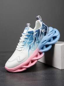Women's Casual Comfortable High-Top Sports Shoes, Outdoor Running Thick-Sole Basketball Sneakers