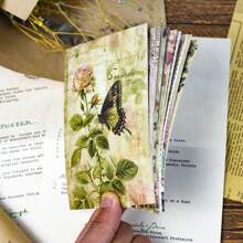 24 Sheets Flower Scrapbook Paper, Sunflower Rose Scrapbook Ppaper Pad For Art Picture Frame Clip Gift Box Packaging Decoration, Background For Student Material Paper Spring, Easter, Back To School Gifts, Mother's Day Decorations, Vision Board Decoration