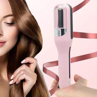 PinkSings Automatic Hair Split End Trimmer, Split Ends Remover, Damaged And Brittle Hair, Hair Grooming Tool For Men And Women, Portable USB Hair Cutting Tool, Automatic Electric Hair Clipper, Ideal Gift For Women On Special Occasions