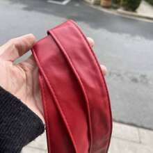 1 条纯色休闲街头服饰 PU（聚氨酯）可调节腰带，适合所有季节秋季、万圣节 - 彩色 - 查看 7