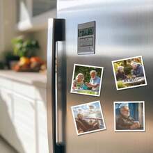 冰箱贴,圣诞照片礼物,定制照片磁贴,带磁铁的冰箱,照片磁贴,家庭节日定制礼物,多功能,防霉,装饰性,可重复使用,精致,时尚,高品质,可爱,现代,多彩,定制,独特,个性化,送给他的理想礼物,送给她的理想礼物,男友,女友,爸爸,妈妈,家人,朋友,儿子,女儿,孩子,周年纪念日,生日,乔迁之喜,毕业典礼,厨房,餐厅,卧室,办公室,客厅,家,花园,茶室,早午餐必备,温馨氛围,家居生活,定制冰箱贴,旅行收纳 - 彩色 - 查看 5