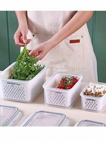 6pcs Set Premium Airtight Food Storage Containers - Multipurpose,Plastic Meal Prep Boxes, Reusable, Leak-Proof & Freezer Safe,  - Kitchen Organizers