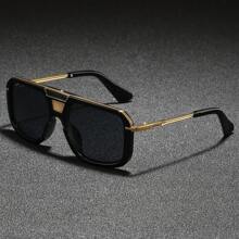 Óculos de Sol Clássicos Estilo Punk Ultragrandes Masculinos, Óculos de Proteção para Condução, Ciclismo, Pesca e Esportes, Presente de Festa, Viagem e Férias, Moda Praia de Verão, Outdoor, Viagem