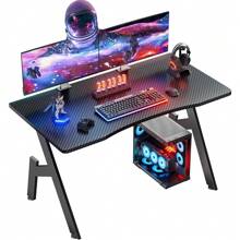 HLDIRECT 32/40/47/55 Inch Gaming Desk Gamer Table Computer Desk PC Workstation - 32 * 19,7 inch - Xem 1