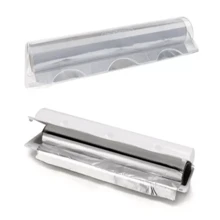 Easy Cut Aluminum Foil Butter Roll Holder - White - View 1
