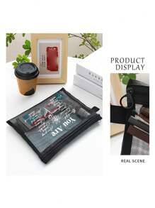 Torba na kosmetyki You Are' Letter Pattern, torba podróżna do przechowywania kosmetyków, torba podręczna, kosmetyczka, odpowiednia do prezentów rodzinnych, dobry prezent dla rodziny, prezent urodzinowy, prezent rocznicowy