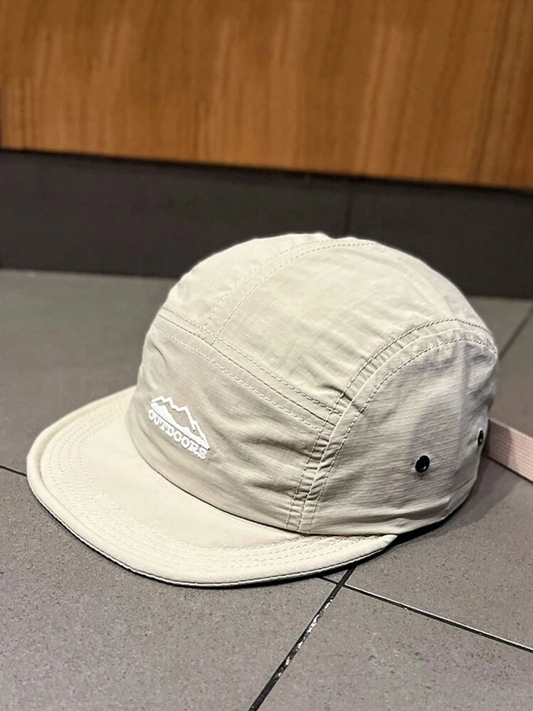 1 Peça Boné de Beisebol Casual Vintage Fofo Streetwear de Poliéster Bordado à Prova de Vento com Proteção UV Ajustável, Unissex, Adequado para Verão, Primavera, Outono, Inverno - boné de baseball - Visão 5