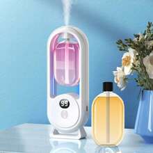 Difusor de aromaterapia de 2 piezas, 50 ml, aceite esencial de aromaterapia, difusor de aromaterapia completamente automático, lavanda y jazmín, Shangri-La Jasmine, aerosol para hotel, desodorante para baño, fragancia para el hogar, difusor de aire