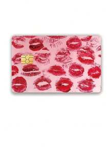 Portador de tarjeta de débito con estampado de leopardo, Portador de tarjeta de débito con patrón de labios rojos, Portador de llave de transporte y tarjeta de débito a prueba de burbujas, resistente al agua, ultra delgado, resistente al desgarro, antiarrugas, Portador de tarjeta de regalo del Día de San Valentín, Cartera de tarjetas, Portador de tarjetas de presentación, Portador de tarjetas de crédito, Cartera de tarjetas para mujer, Cartera de tarjetas para hombre