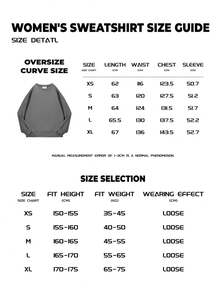 棉质女式上衣，可爱卡通熊印花，女式落肩运动衫，秋冬季厚面料保暖圆领宽松大码运动衫，适合寒冷天气 - 牛仔藍 - 查看 8