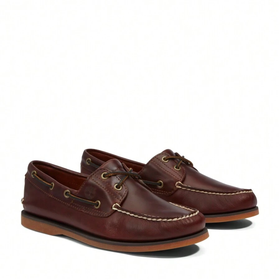 2022 男士 Timberland 经典休闲鞋,低帮 25077,户外休闲 - 棕色 - 查看 1