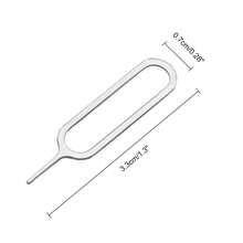 Dazone 50-10,000 Pieces SIM Card Removal Openning Tool Universal Tray Eject Pins Needle Opener Ejector Compatible With All Phone And Tablet Models - Silver - View 7