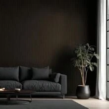 MDF Wood Wall Panels 4 Pcs 3D Fluted Easy Paint Slats DIY Projects Interior Design Stylish Decor Accent Walls - as pic - View 7