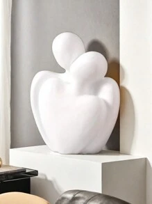 1PC Love Sculpture Ceramic Statue Decoration, Modern Home Decoration, Living Room, Bookshelf, Desk Decoration, Bedroom Bedside Table Decoration, Anniversary Gifts Birthday Graduation