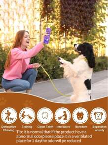 Juguete para morder con control remoto, juguete con control remoto que simula masticar, alivia el aburrimiento, estimula la dentición de cachorros, disponible en varios colores, color enviado al azar - Multicolor - Ver 8