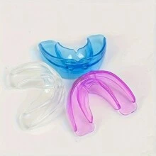 Protector bucal para deportes de béisbol/baloncesto, protector dental ortodóntico transparente para adultos