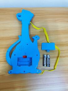 30*14cm Musical Guitar Elephant - Blue - View 3