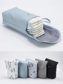 Waterproof Baby Diaper Storage Bag, Diaper Diaper Diaper Bag Go Out Carrying Bag. - Multicolor - View 7