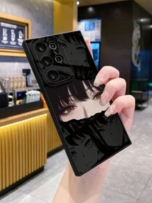 1 件水下女孩设计防震手机壳，适用于 Apple、/Galaxy、Infinix、Redmi、OPPO、VIVO、Realme - 黑色 - 查看 4
