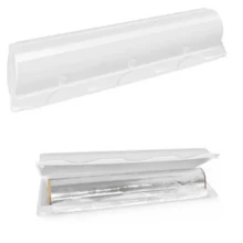 Easy Cut Aluminum Foil Butter Roll Holder - White - View 3