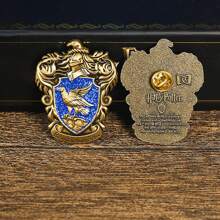 Harry Potter Harry Potter Badges, Hogwarts Four Great Colleges Brooch, Vintage Decorative Metal Brooch, For Jewelry, Accessory, And Gift, Surrounding Hogwarts Gift, Badges For Backpack Badges Fashion Decorations Gifts[Officially Licensed],School Supplies,Back To School