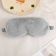 Plush Eye Mask, Leopard Print Heart Rabbit Design, Soft Light-Blocking Cute Cartoon Sleep Mask, Multi-Color,School,Back To School,Travel,Travel Essentials,Home Essentials,Eye Mask,Sleep Mask - Multicolor - View 11