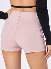 Women Shiny Rhinestone Shorts Sparkly High Waist Summer Short Pants For Beach Nightclub Streetwear - 粉色 - 查看 9
