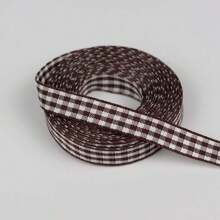 Gingham Ribbon Plaid Ribbon For Gift Wrapping Party Wedding Christmas Decoration