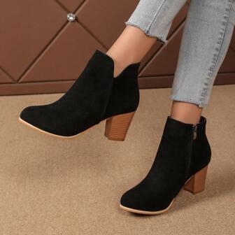 Fall/Winter 2025 Women's Classic Fashion High Heel Ankle Boots