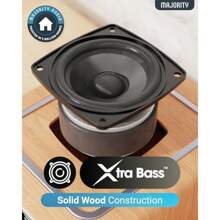 Internet Radio CD Player DAB+ Bluetooth Spotify Connect Podcasts FM Radio Dual Alarm 90 Presets Custom EQ Settings Full Colour LED Display Remote Control - Oak1 - View 5