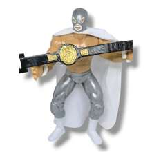 1 Figura Luchador de Arena Figuras de la Lucha libre Mexicana - Amarillo Mostaza - Ver 12