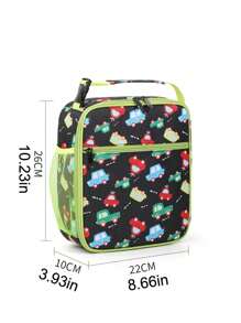 1pc Insulated Lunch Box For Kids - Keeps Food Fresh And Warm, Large Capacity, Cute Cartoon Pattern Insulation Bag, Ideal Choice For Back To School