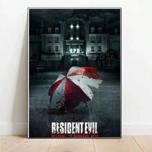 1 件海报印刷品 R-Residents 电影 Evils 经典视频游戏俱乐部酒吧礼物帆布画墙壁艺术画客厅家居装饰无框架 - 彩色 - 查看 17