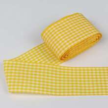 Gingham Ribbon Plaid Ribbon For Gift Wrapping Party Wedding Christmas Decoration