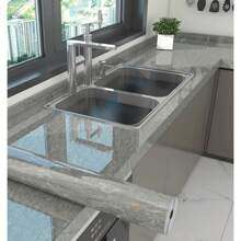 40cmx10m大理石厨房防油膜灶台防水防潮自粘墙纸台面橱柜翻新瓷砖贴纸 - 彩色 - 查看 15