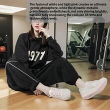 Skechers Women's Running Shoes, Lace-Up Sneakers, Lightweight And Comfortable Daily Sports Casual Shoes 128280-NTLP