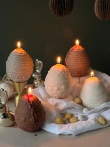 Formy do świec Love And Egg, dekoracje, formy do rzeźbienia w kształcie gwiazdek DIY, świece zapachowe, świeczniki, dekoracje do domu z żywicy, silikonowe formy do świec, nadają się również do tworzenia dekoracji z gipsu