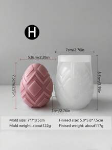 Formy do świec Love And Egg, dekoracje, formy do rzeźbienia w kształcie gwiazdek DIY, świece zapachowe, świeczniki, dekoracje do domu z żywicy, silikonowe formy do świec, nadają się również do tworzenia dekoracji z gipsu