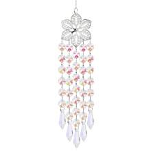 1 Piece Spring Flower Crystal Suncatcher Wind Chimes Crystal Prisms Hanging Suncatcher Pendant Home Decor Gifts