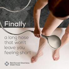 Local Warehouse- Oil Rubbed Bronze 6-Inch High Pressure Handheld Shower Head With 6ft Hose And Adjustable Bracket - Luxury Showerhead - 1-Min Installation Home Bathroom Decor