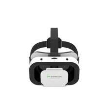 Byteuni 3D VR Glasses Virtual Reality VR Headset 3D Glasses And VR Glsses Controller Headset Helmets VR Goggles For TV, Movies & Video Games Compatible IOS, Android &Support 4.7-7 Inch(White) - Multicolor - View 4