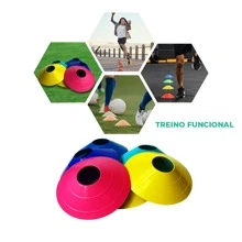 Complete Functional Agility Kit 10 Cones, 10 Chinese Hats, 1 Jump Rope And 1 Agility Ladder - 彩色 - 查看 6